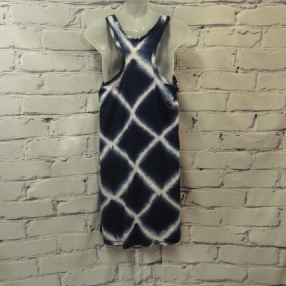 Loft Blue & White Tie-Die Swimsuit Cover Up/Sun Dress - Picture 2 of 5